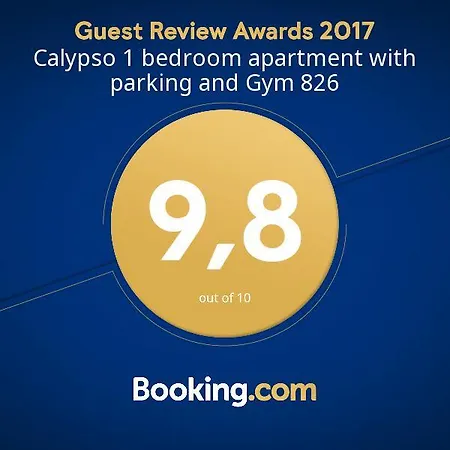 Calypso 1 Bedroom With Parking And Gym 826 Apartment *